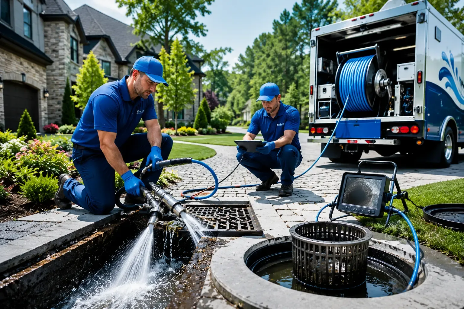 Local outdoor drain cleaning professionals in Secretary, MD
